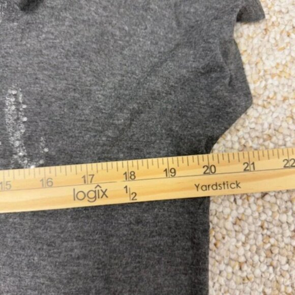 Y2K Moonchild Life is Beautiful Tee Shirt Size L Tassels Fringe Biker Goth - Picture 5 of 7